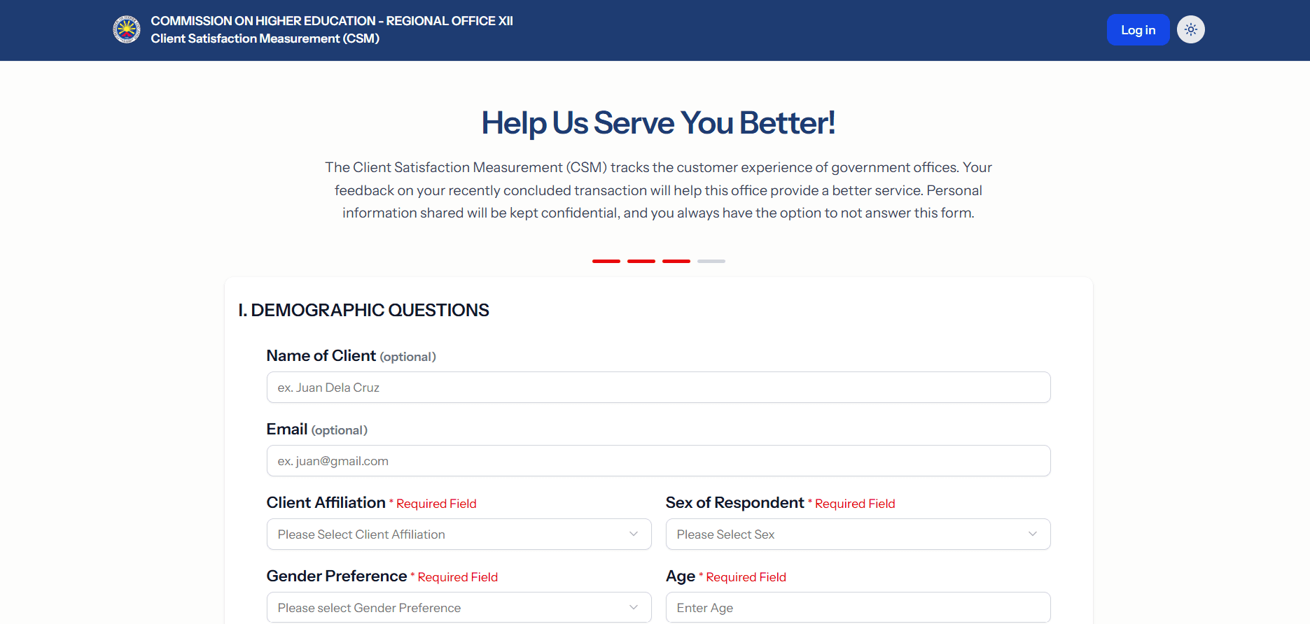 Client Satisfaction Measurement (CSM) project preview